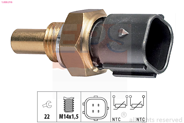 Temperatuursensor EPS 1.830.316