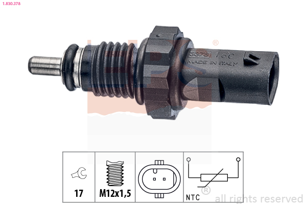 Brandstofdruk sensor EPS 1.830.378