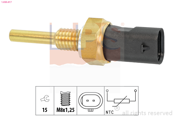 Sensor, koelvloeistoftemperatuur EPS 1.830.417