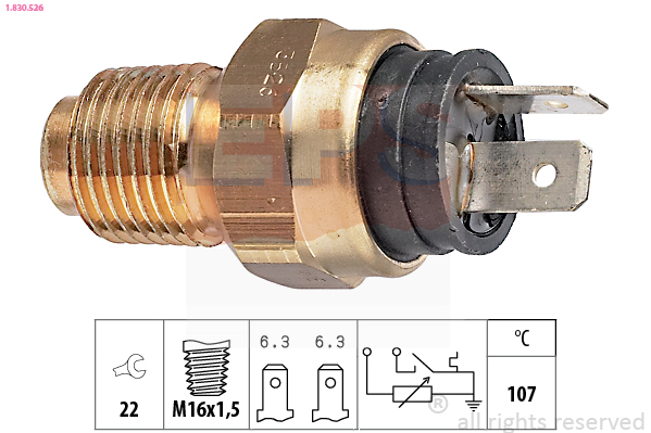 Temperatuursensor EPS 1.830.526