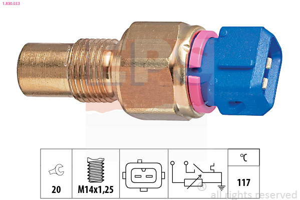 Temperatuursensor EPS 1.830.553