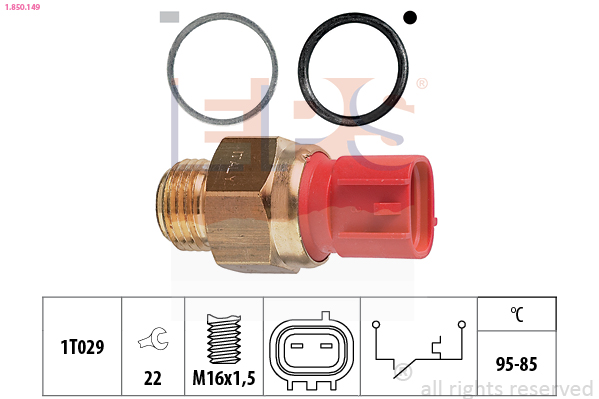 Temperatuurschakelaar EPS 1.850.149