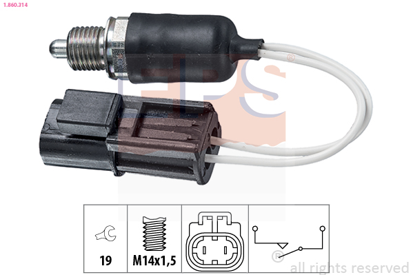 Achteruitrijlichtschakelaar EPS 1.860.314