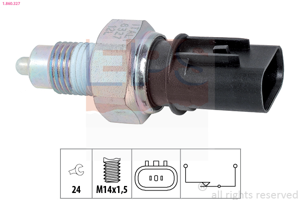 Achteruitrijlichtschakelaar EPS 1.860.327