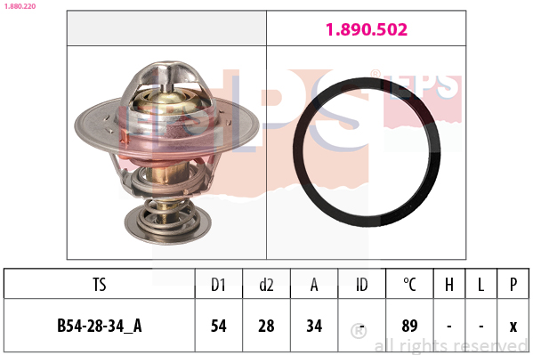 Thermostaat EPS 1.880.220