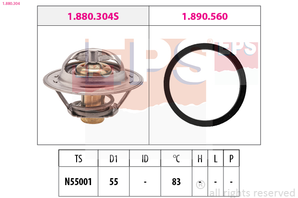 Thermostaat EPS 1.880.304