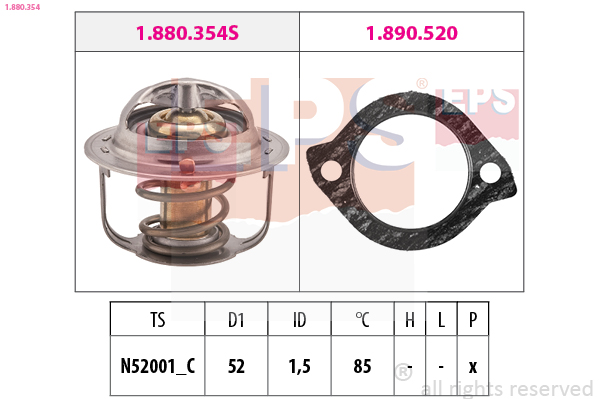 Thermostaat EPS 1.880.354