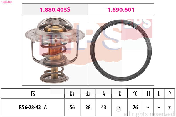 Thermostaat EPS 1.880.403