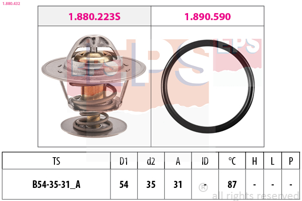 Thermostaat EPS 1.880.432