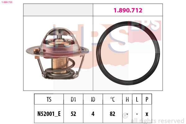 Thermostaat EPS 1.880.725