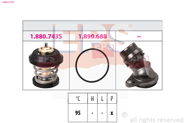 Thermostaat EPS 1.880.757K