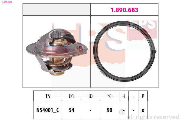 Thermostaat EPS 1.880.802