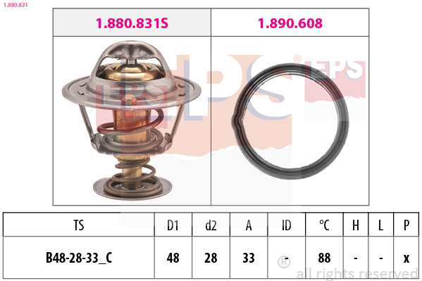 Thermostaat EPS 1.880.831