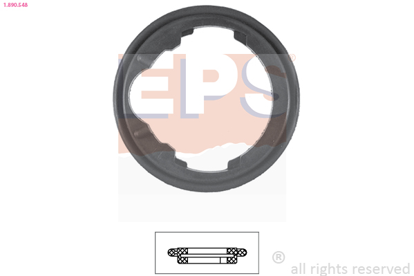 Thermostaat pakking EPS 1.890.548