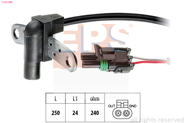 Krukas positiesensor EPS 1.953.008