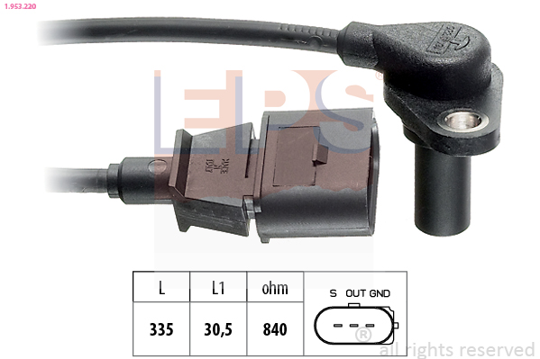 Toerentalsensor EPS 1.953.220