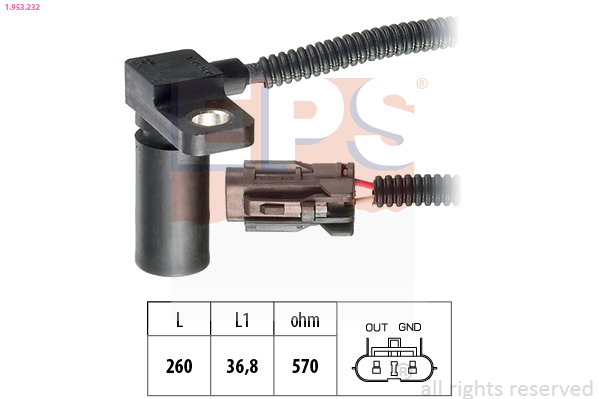 Toerentalsensor EPS 1.953.232