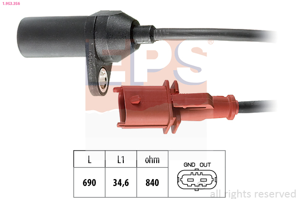 Krukas positiesensor EPS 1.953.356
