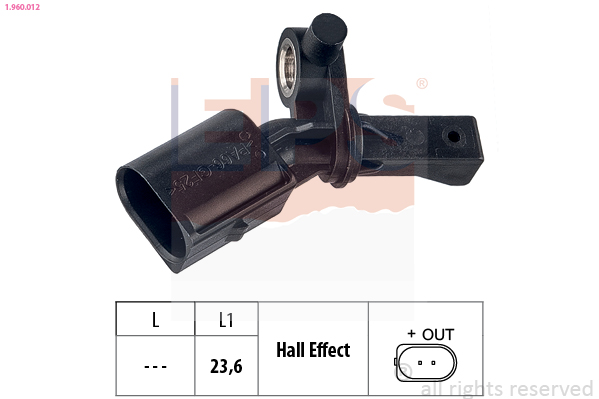 ABS sensor EPS 1.960.012