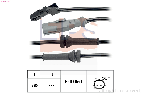 ABS sensor EPS 1.960.144