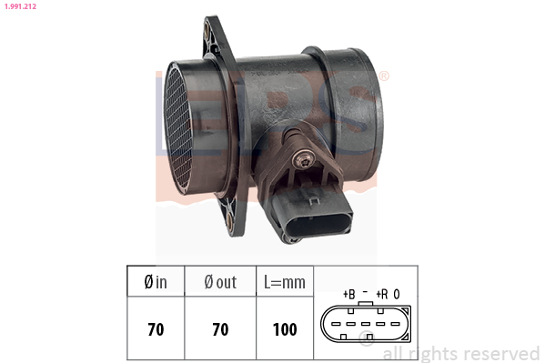 Luchtmassameter EPS 1.991.212