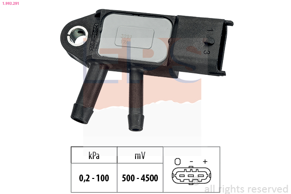 MAP sensor EPS 1.993.291