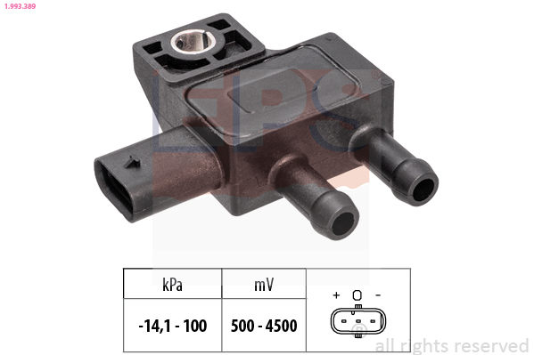 Uitlaatgasdruk sensor EPS 1.993.389