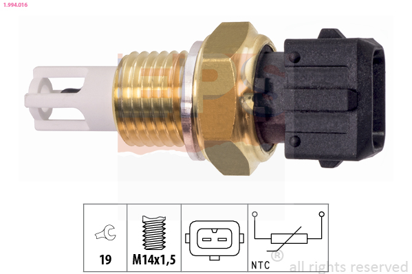 Temperatuursensor binnenkomende lucht EPS 1.994.016