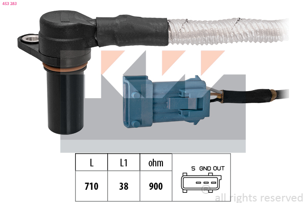 Krukas positiesensor KW 453 283