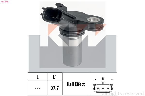 Nokkenas positiesensor KW 453 674