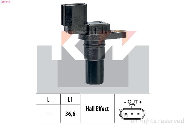 Toerentalsensor KW 453 710