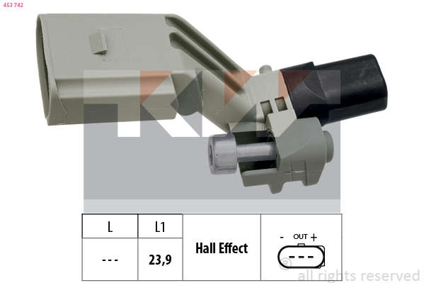 Krukas positiesensor KW 453 742