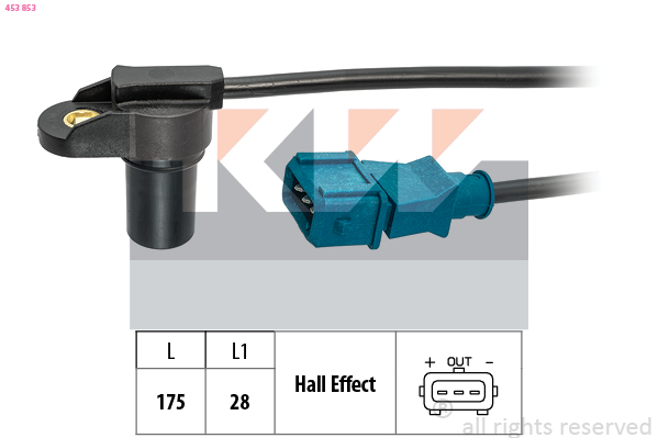 Krukas positiesensor KW 453 853