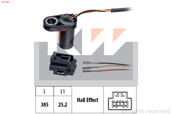 Toerentalsensor KW 453 855