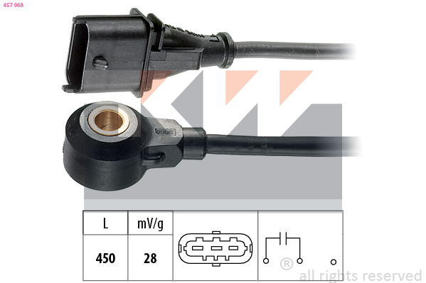 Klopsensor KW 457 068