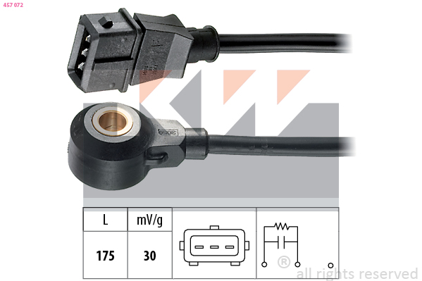 Klopsensor KW 457 072