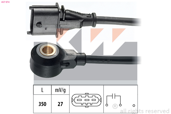 Klopsensor KW 457 074