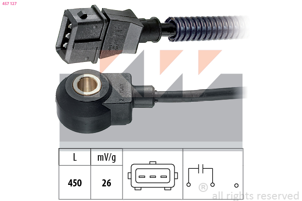 Klopsensor KW 457 127