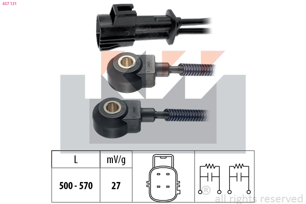 Klopsensor KW 457 131