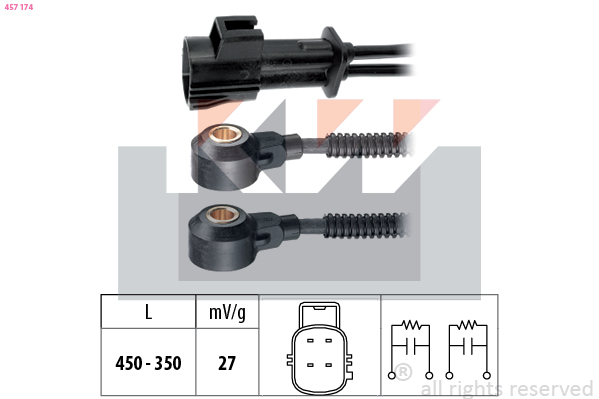 Klopsensor KW 457 174