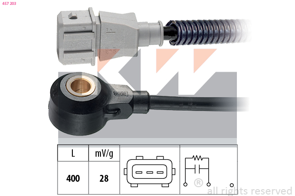 Klopsensor KW 457 203