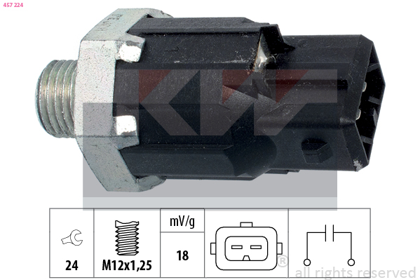 Klopsensor KW 457 224