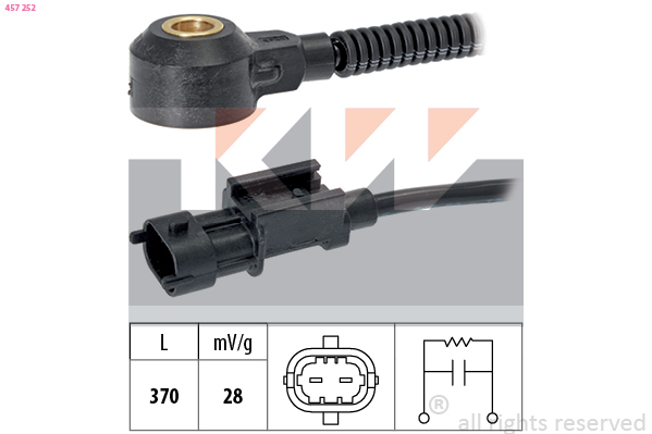 Klopsensor KW 457 252