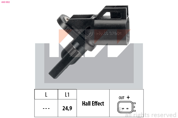 ABS sensor KW 460 002