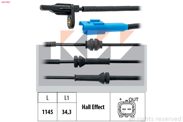 ABS sensor KW 460 062