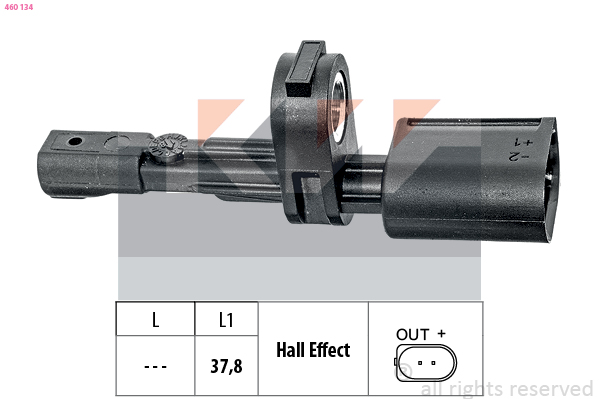 ABS sensor KW 460 134