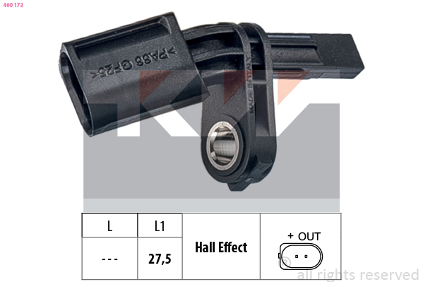 ABS sensor KW 460 173