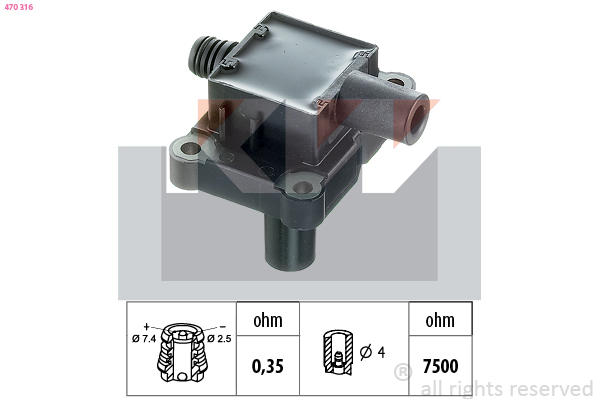 Bobine KW 470 316