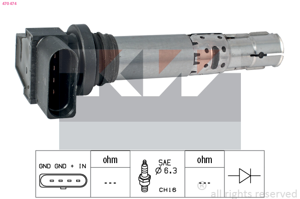 Bobine KW 470 474