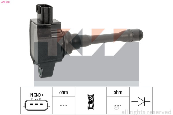 Bobine KW 470 650